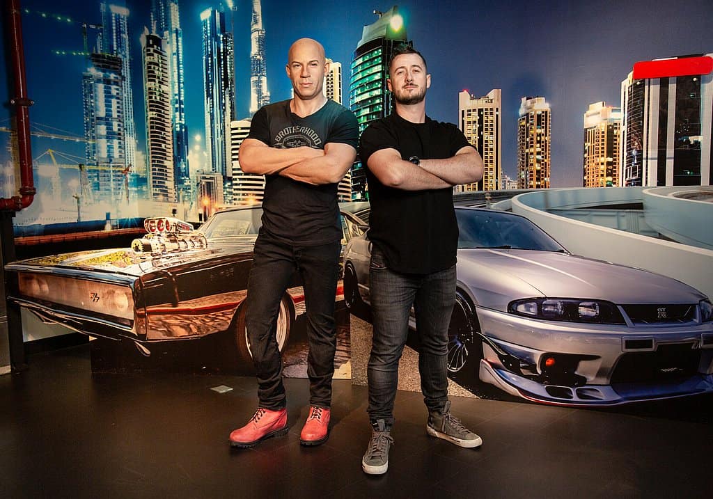 Vin Diesel Madame Tussauds DUbai