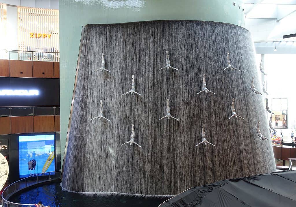 Dubai Mall Wasserfall