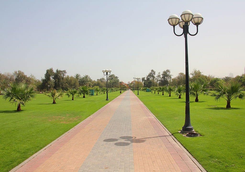 Gehweg Al Mamzar Park Dubai