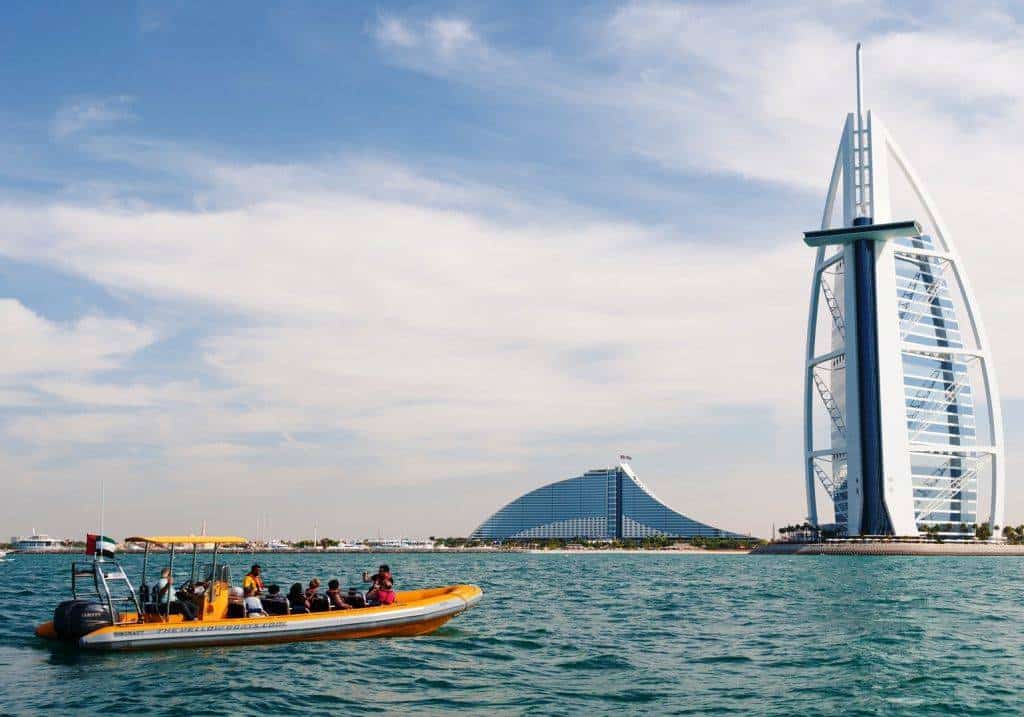 Yellow Boat Burj Al Arab