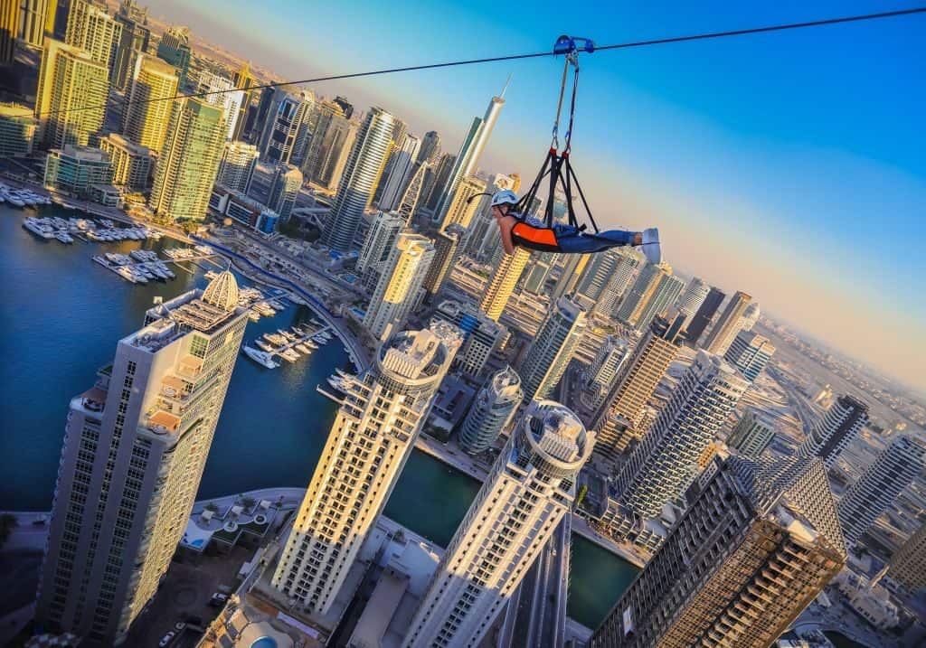 Zipline in Dubai