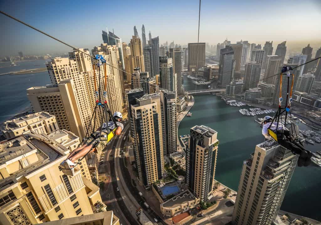Zipline in Dubai