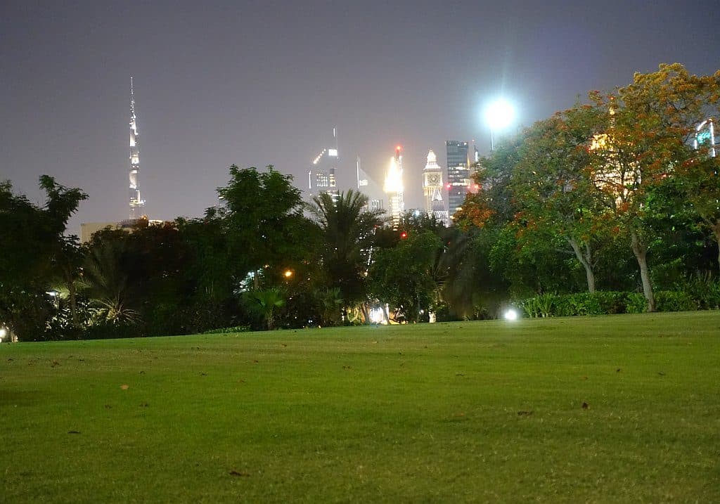 Zabeel Park am Abend